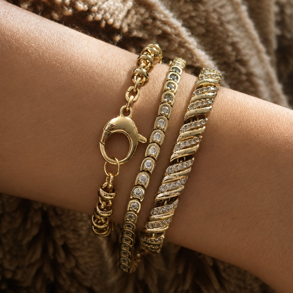 CHUNKY ROLO CHAIN BRACELET - Decollective -  - 