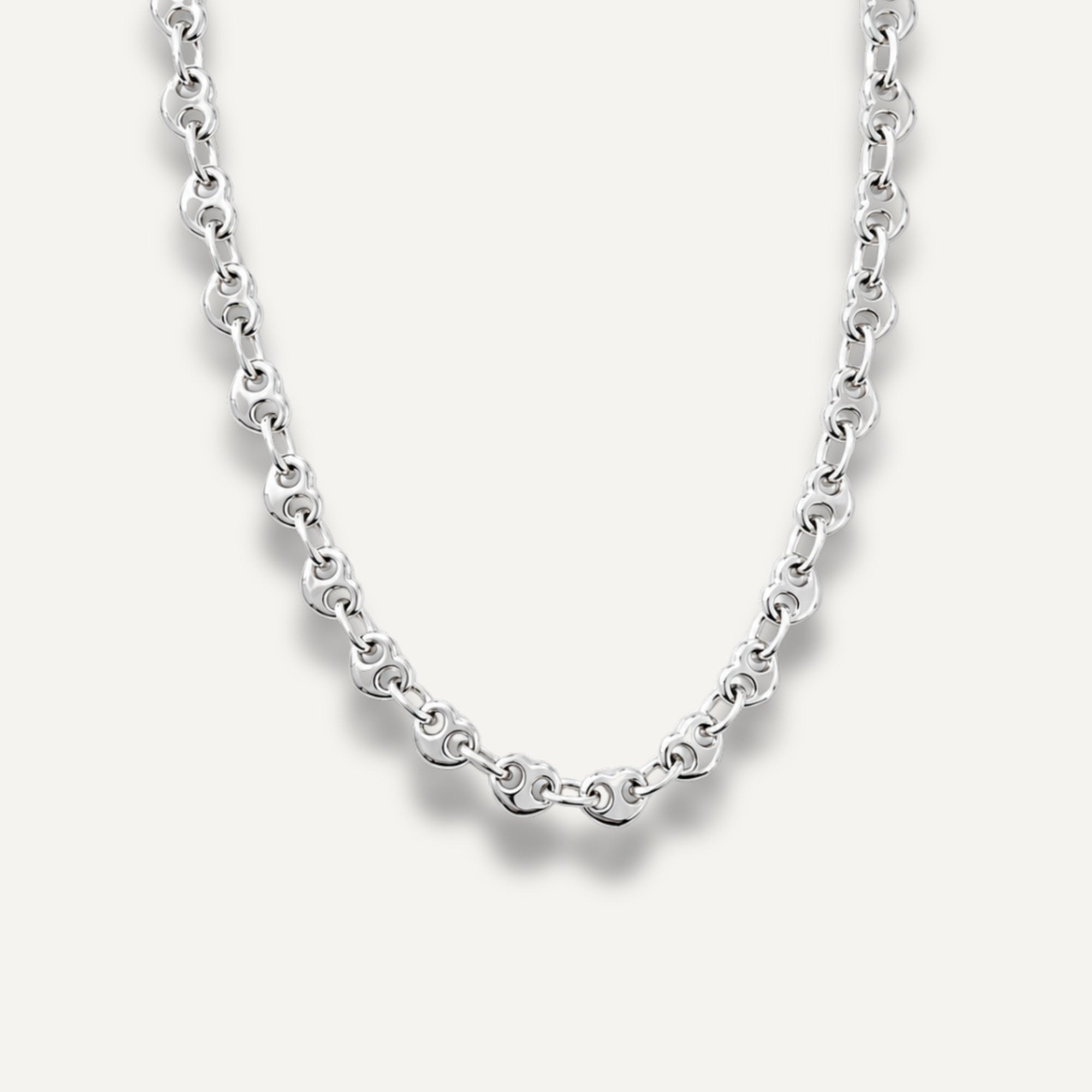 PUFFY HEART MARINER CHAIN - Decollective -  - 