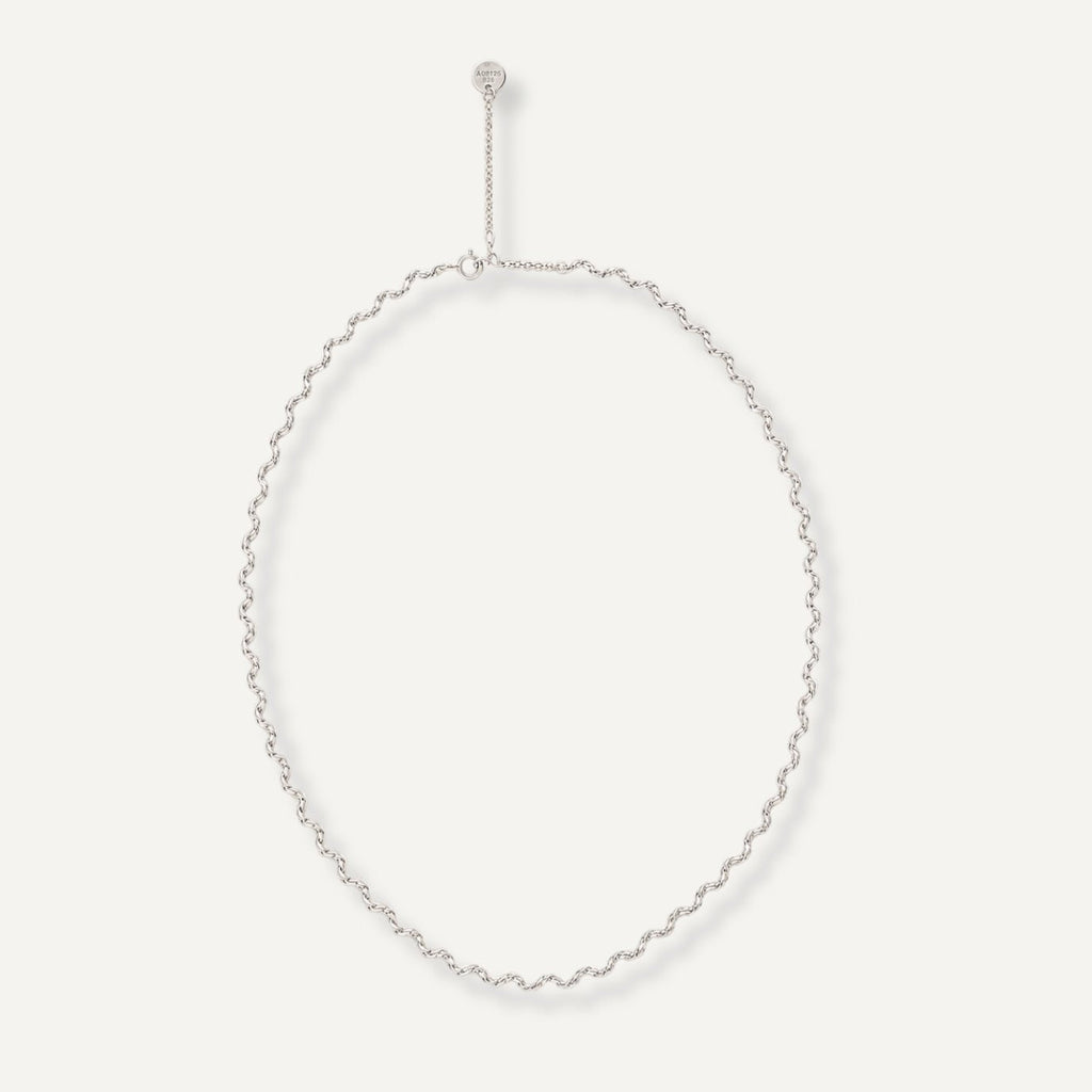 STERLING SILVER WAVY CHAIN PRE - ORDER - Decollective -  - 
