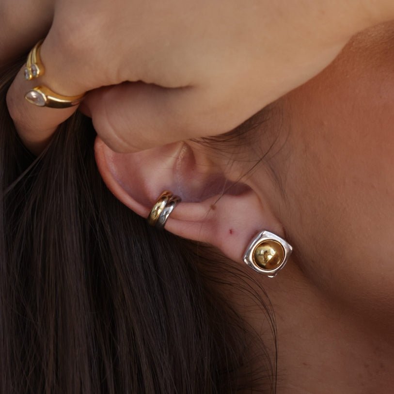 THE ARC TWO TONE EAR CUFF - Decollective -  - 