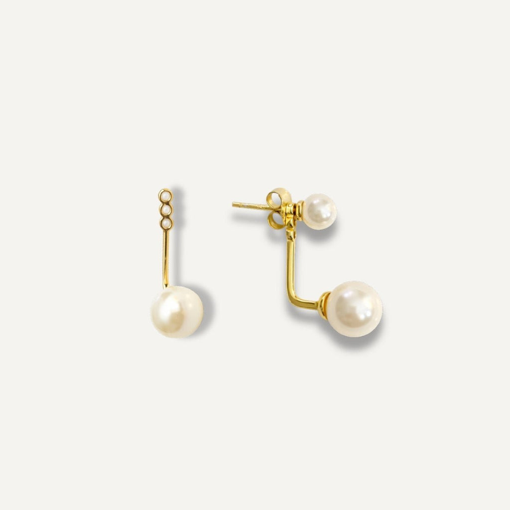 THE BELLINA PEARL EARRINGS - Decollective -  - 