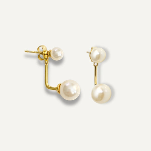 THE BELLINA PEARL EARRINGS - Decollective -  - 