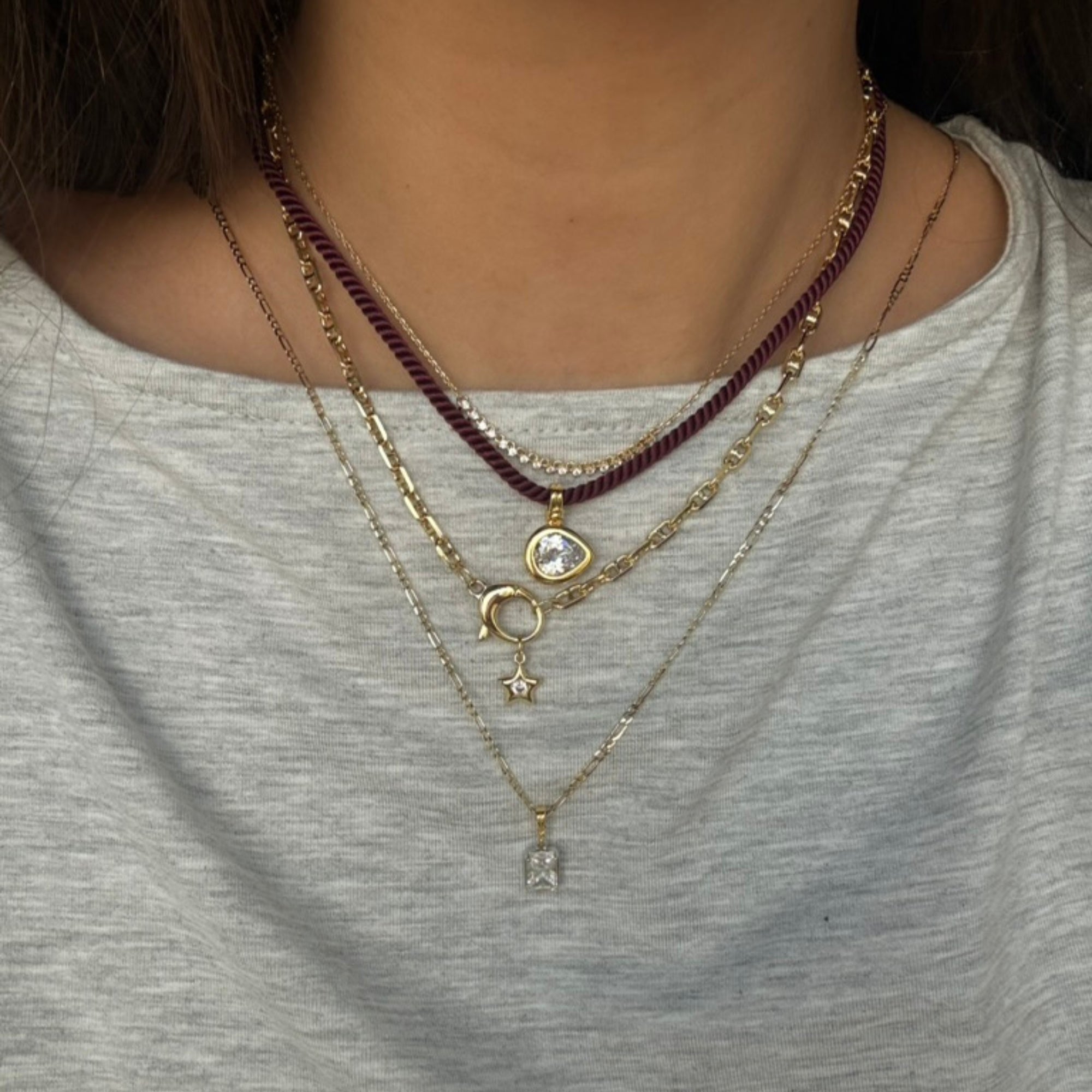THE VIENNA PENDANT NECKLACE - Decollective -  - 